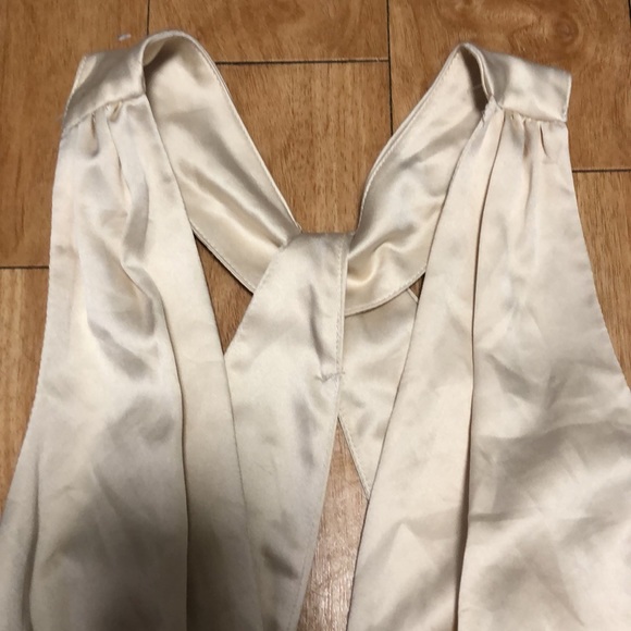 Vintage Bebe Belted Satin and Sequin Dress - Picture 7 of 10